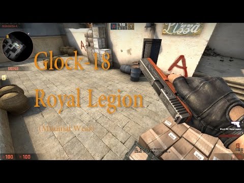 CSGO Glock-18 Royal Legion Showcase