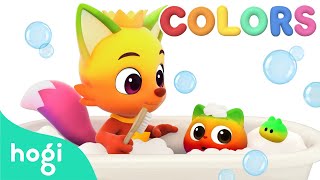 [NEW✨] Colorful Bubble Bath 🫧🛁｜Learn Colors for Kids｜Hogi Colors｜Hogi Pinkfong