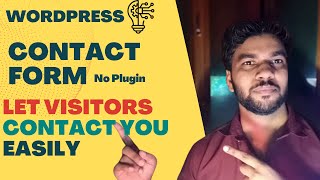WordPress Contact Form Tutorial | Add Contact Form to Your Website Easily (WPForms & Plugins)