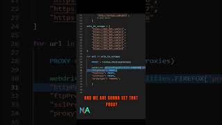 Use 🔥Rotating Proxies🔥 in selenium | web scraping #python #webscraping #shorts