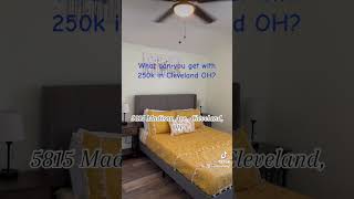 What can you get with 250k in Cleveland Ohio?  #cleveland #ohio #movingtocleveland #realestateagent
