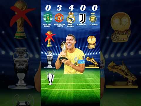 RONALDO TITLE (P1) #sporting #manchesterunited #realmadrid #juventus #alnassr