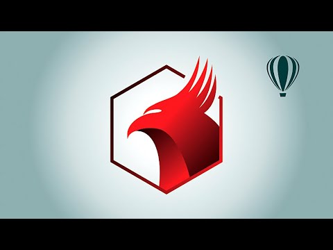 Eagle Mascot logo design in CorelDraw | CorelDraw logo design | CorelDraw | GRAPHICSLANCE