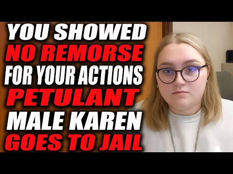 Petulant ‘Male Karen’ LOSES IT After Hitting Someone With His Truck in Court