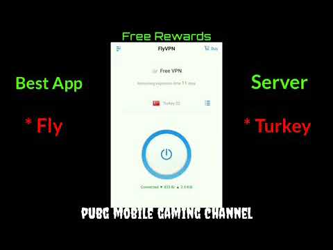 😍Pubg new vpn trik. free reward for 7day log in  ....Turkey server