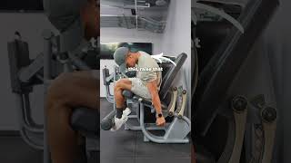 How to do Leg Extensions!