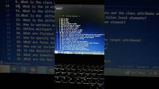Top 25 HTML Interview Questions | #html #coding #htmltutorial  #codelearning