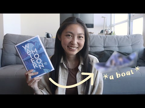 I folded this book cover into a boat and instantly regret it | reviewing Water Moon