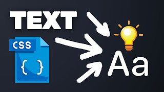 Make Your Text Beautiful with CSS: Text-Formatting Tutorial