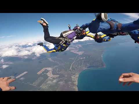 5000th Skydive - 8 way hybrid
