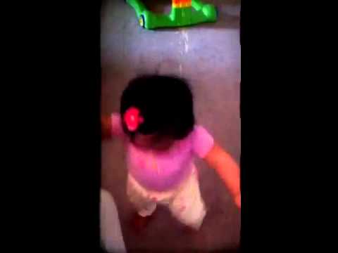 Allyson walking .