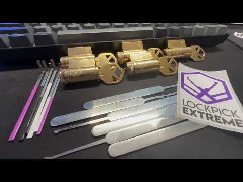 Lock Picking the LockPick Extreme kit #LockPickandChill