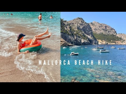 SUNDAY BEACH HIKE IN MALLORCA 🌴 my favourite place in Mallorca so far!