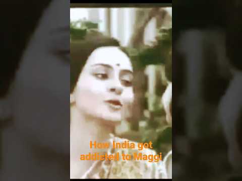 How India got addicted to Maggi - Vintage Ad