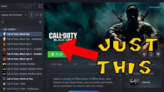 how to play SPECIFIC steam games in Offline Mode