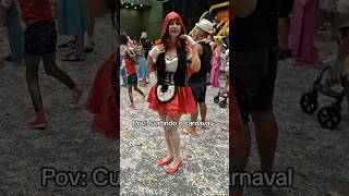#carnaval #festa #blocoderua #fantasia #chapeuzinhovermelho #cabelo #hair #look #grwm #ugc #humor