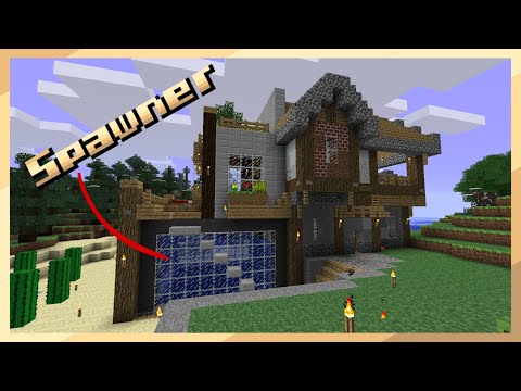 Skeleton Farmhouse and Synthetic Silviculture: Ep12 - From Old To New | Playing Minecraft