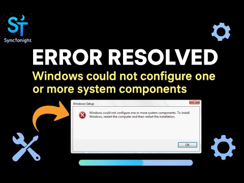 Top Tech Reveals EASY Fix for 'Windows Could Not Configure One or More System Components' Error