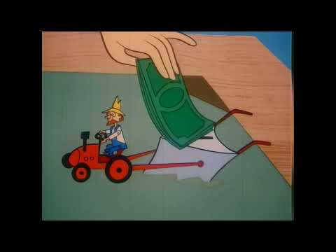 1950s animation - It’s a new economy after WWII - A.I.-Restored  – [ 4K60FPS | Audio Enhanced ]