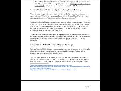 DOGE Dividend Docs https://drive.google.com/file/d/1PTossggcz4_xV82LSv1DE9knYuPq-MG6/view?pli=1