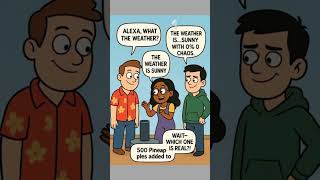 When Alexa gets an identity crisis… 🤖☁️😂 #AlexaFail #TechComedy #Shorts