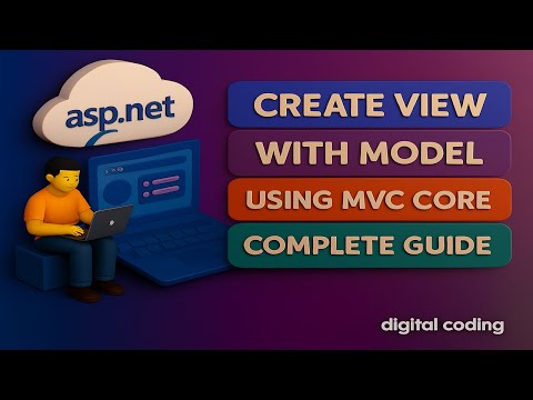 How to Create View with Model in ASP.NET Core MVC| ASP.NET Core MVC | Create View In Hindi Tutorial