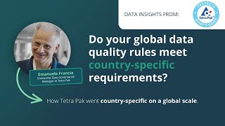 Data quality rules go country-specific for global data excellence.