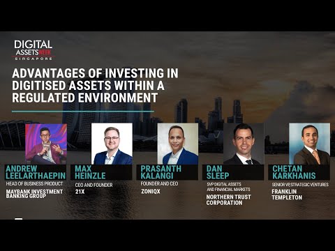 Advantages of investing in digitised assets within a regulated environment - DA Week Singapore 2024