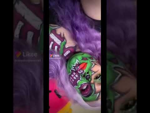 Zombie makeup