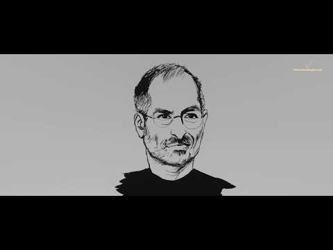 Tilt Brush art: Virtual Reality sketch of Steve Jobs by Vinay Hegde Cosmic Splash