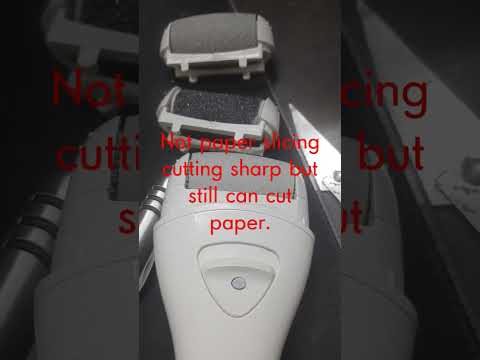 Awesome knife sharpening life hack - using callus remover tool!