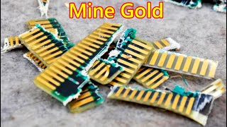 How To Mine Gold From Electronics components | World Wide e-waste