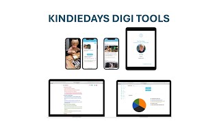 KINDIEDAYS DIGI TOOLS TO SUPPORT THE WHOLE LEARNING PROCESS