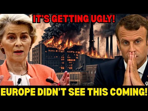 FRANCE Mass Factory Shutdowns, EUROPE Admits End Of Manufacturing Era