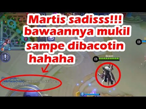 HERO BARU MARTIS "SADIS BAWAAN MUKIL SAMPAI DIBACOTIN TEAM" - MOBILE LEGENDS : BANG BANG