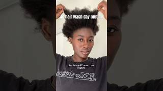 4c hair wash day routine 💇🏾‍♀️ #4chair #4cwashday