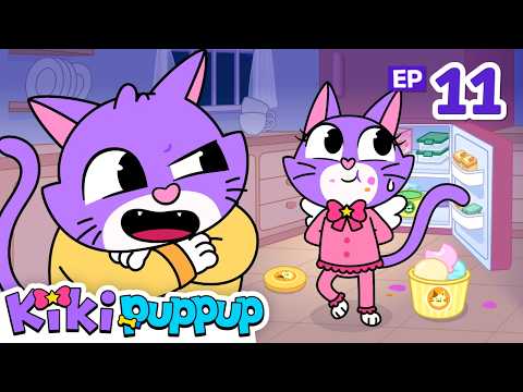 [NEW] Johny Johny, Yes Papa 🍭ㅣEP11ㅣSongs for Kids | Kikipuppup Nursery Rhymes