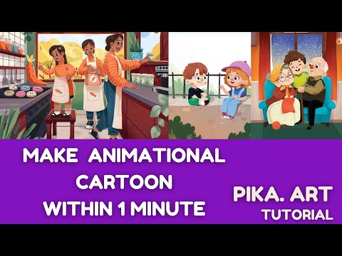 Make Animation Videos Within 1 Minute | Animation Tutorial | Text To Video