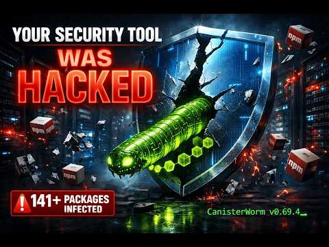 Hackers Weaponized a Security Scanner — The CanisterWorm Attack Explained