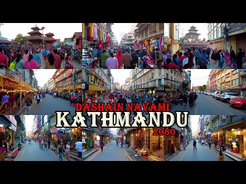 DASHAIN Day 9 Maha Navami Evening Hour - Kathmandu City Tour 2023