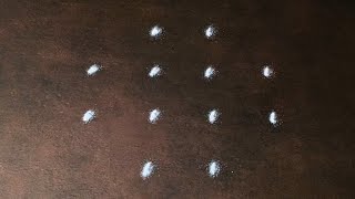 4*2 Dots Rangoli Designs/ Simple Rangoli Designs Thipkyanchi Rangoli/Daily Use Muggulu Designs 