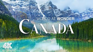 Canada 4K Relaxing Film | Ambient TV with Nature & Piano Music - Ultra HD