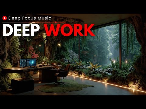 Deep Focus Music for October Productivity | Ambient Electronic Jungle Study Session