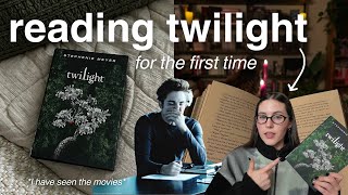 Reading Twilight for the first time ever | Twilight reading vlog (spoilers duh)