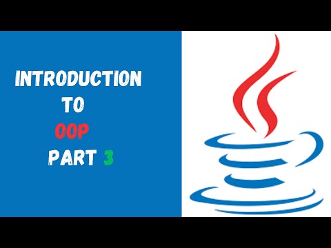 Introduction to Object Oriented Programming Part3.