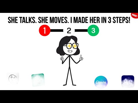 How I created my own animated talking Stick Figure !