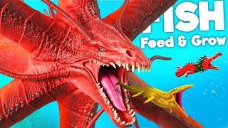 I Unlocked The MYTHICAL LEVIATHAN in Feed and Grow Fish!