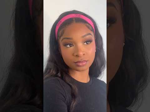 Pink Makeup Look for Black Women 🌸 #makeup #affordablemakeupforblackwomen