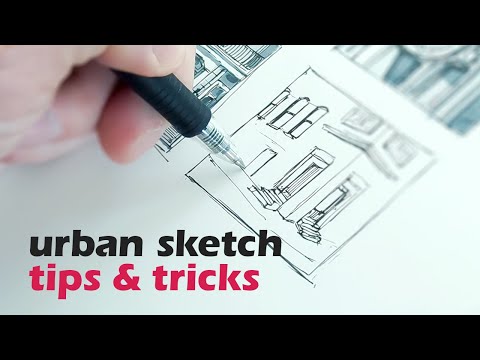 HOW to DRAW | Step-by-Step URBAN SKETCH Tutorial