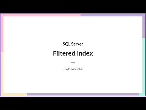 Mastering Filtered Indexes in SQL Server: Boost Performance with Targeted Indexing Strategies